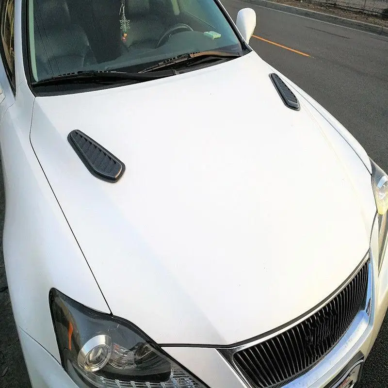 2 шт. Автомобильный декоративный воздушный поток Впускной Совок турбо