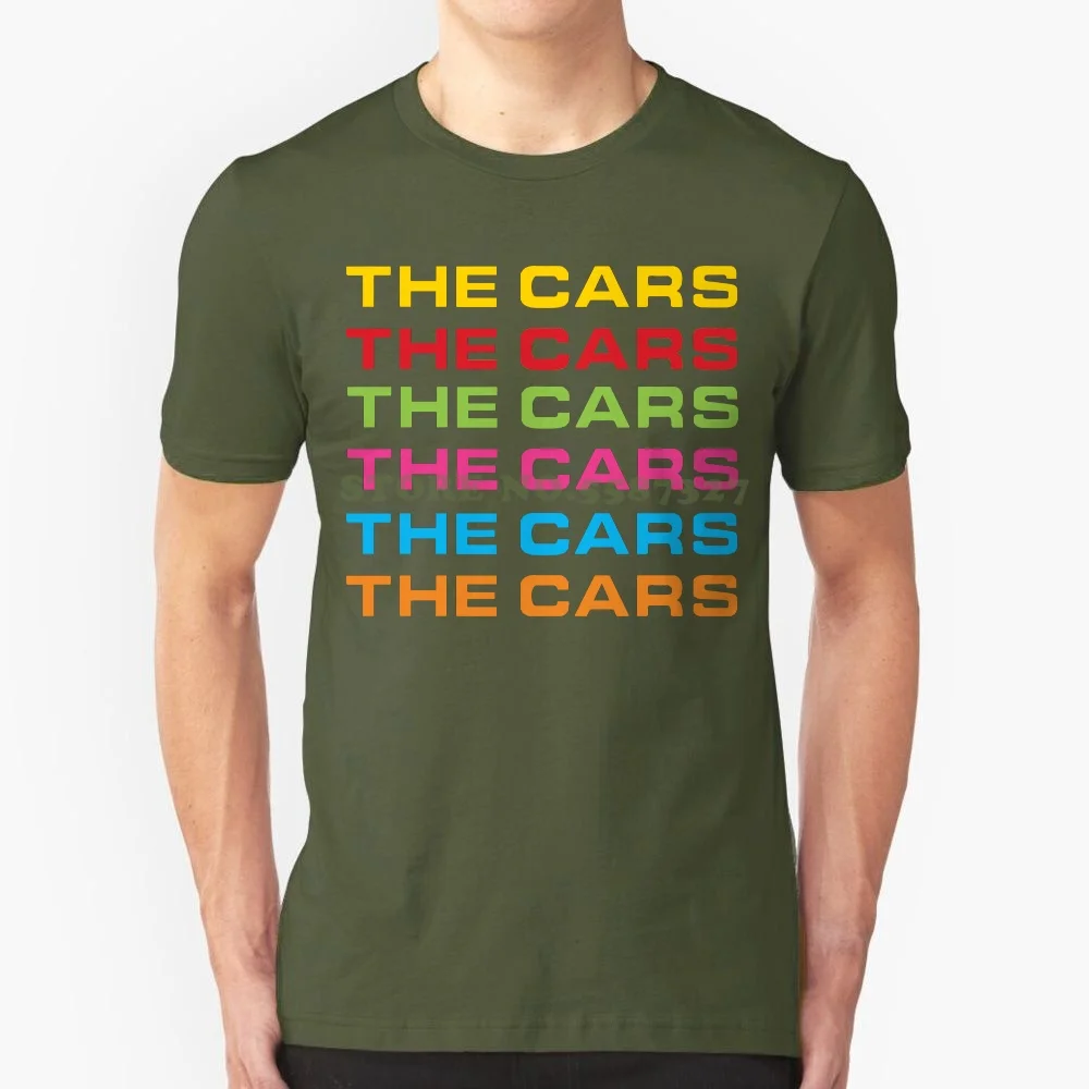 

Футболка мужская с надписью «The Cars *», модная рубашка в стиле поп-рок-группы, черный цвет, размеры от S до 3xl, на лето