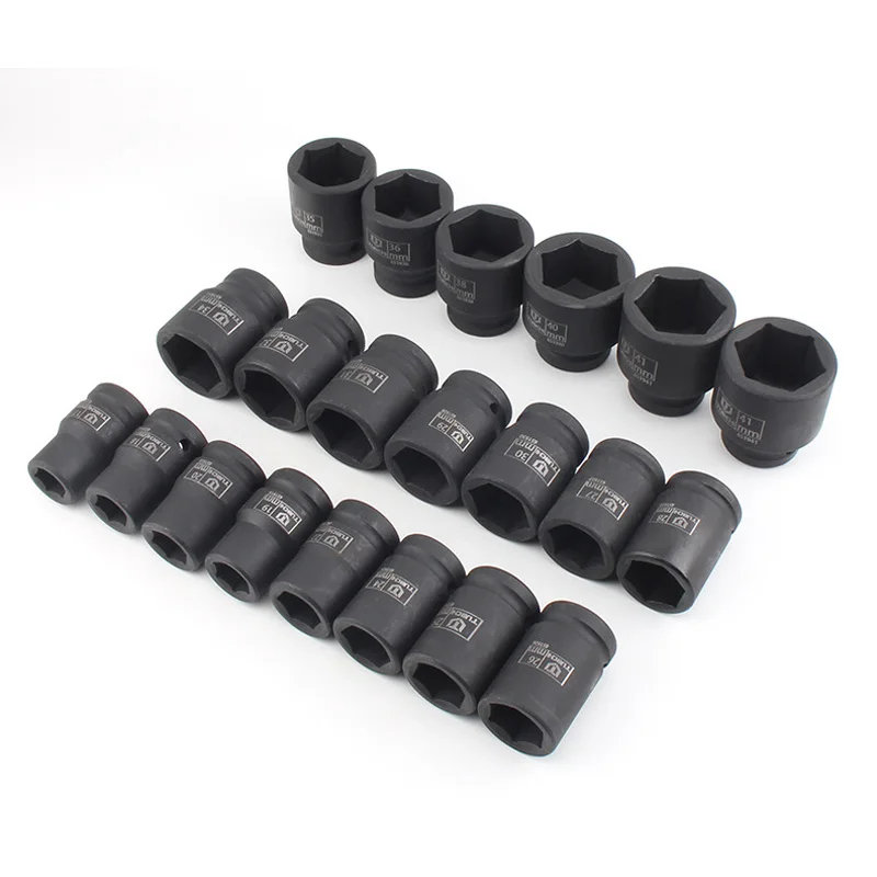 Ударная головка привода пневматическая шеститочечная CR-V 3/4 дюйма 17-46 мм для