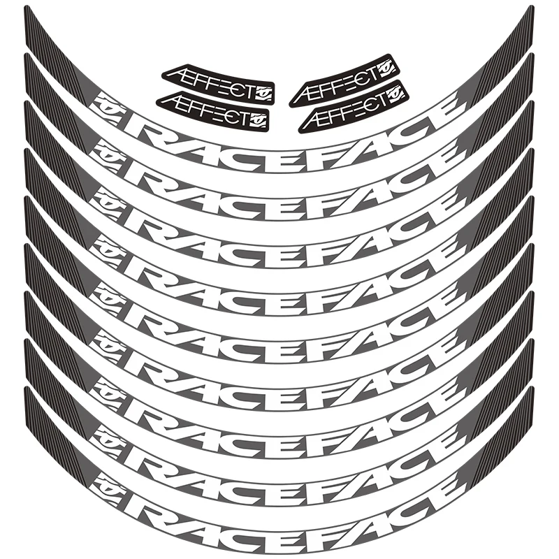 Стикеры для велосипеда RACEFACE aeffect набор горного колеса наклейки MTB наклейка на