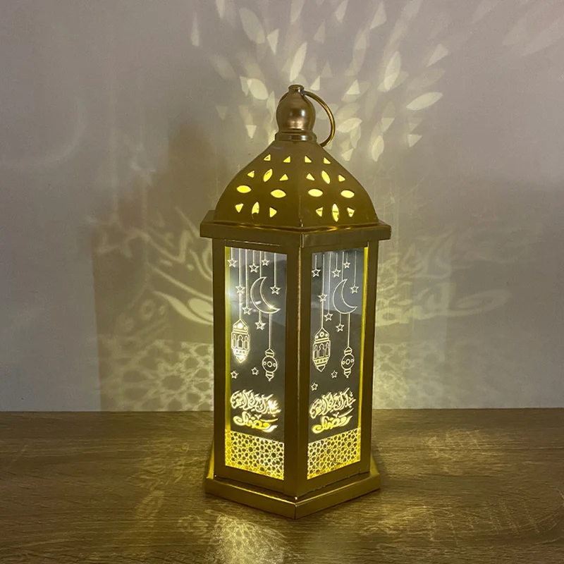 

Arabian Holiday Decoration Lights Lesser Bairam Wrought Iron Lantern For Temple Garden Home Decoration F2