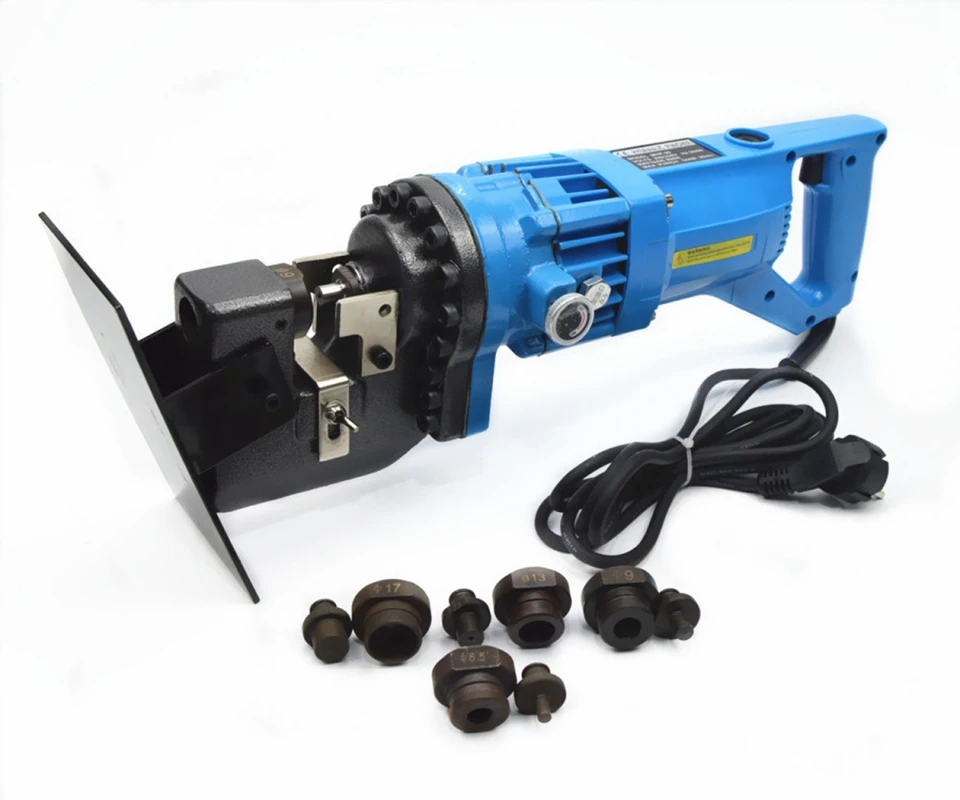 Electric hydraulic punching machine portable MHP-20 hanging angle steel puncher channel steel angle iron drilling machine