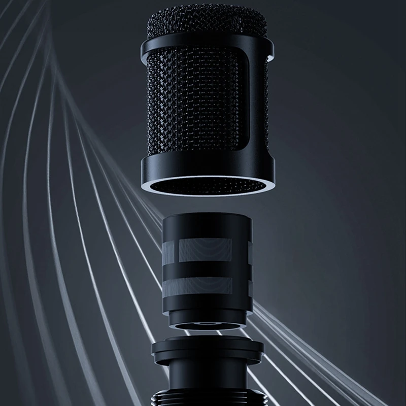 

K1 Wireless Microphone Dynamic Bluetooth o Microphone for Phones, Live Broadcasts, Computers