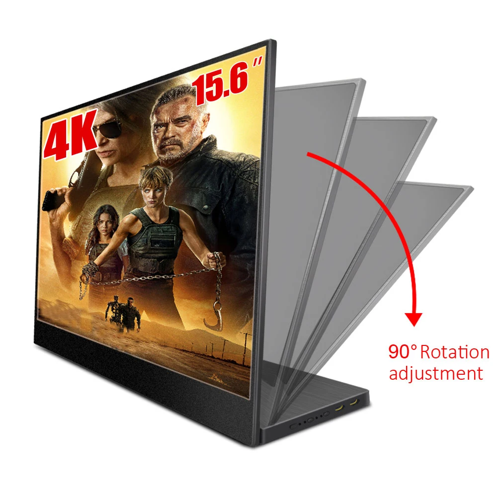2020 Новейший складной 4K портативный монитор 3840x216 0 дисплей | Компьютеры и офис
