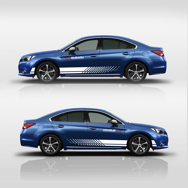 

Наклейка на корпус автомобиля, внешние аксессуары для Subaru Legacy EyeSight SPORT Mark Levinson, спортивные полосы, автомобильные наклейки