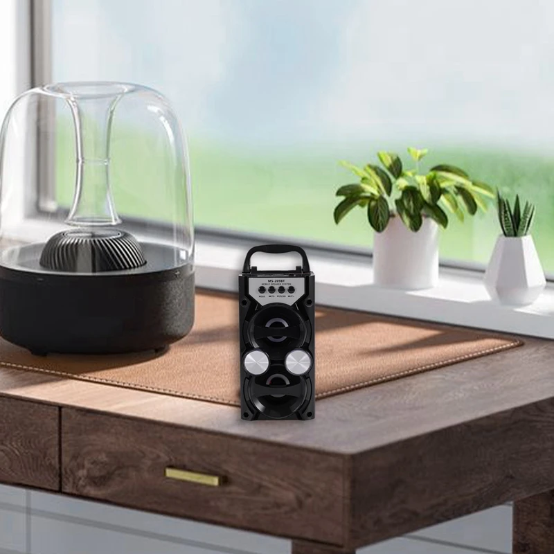 ГОРЯЧАЯ Беспроводная портативная Ms 209Bt bluetooth колонка fm радио уличный динамик