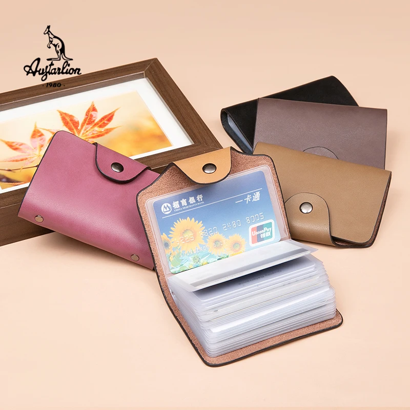 AUGTARLION 2020 кошелек для ID кредитных карт креативный винтажный держатель Органайзер