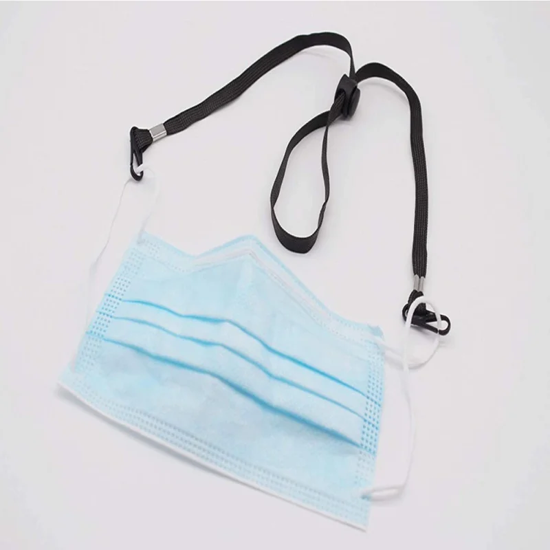 3 шт. Регулируемая пряжка эластичная маска для лица ремешок удобный и держатель