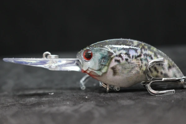 HC733X403 wLure 11g 8.5cm Deep Water Real Skin Painting Tight Floating Crankbait Cutting Blade Treble Hooks Fishing Lures HC733 - Цвет: HC733X403
