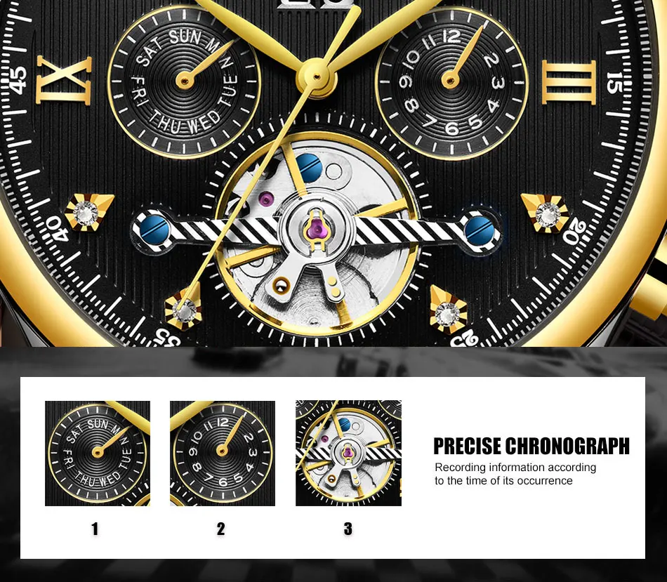 LIGE Брендовые мужские часы автоматические механические часы Tourbillon спортивные часы кожаные повседневные деловые часы в ретро-стиле Relojes Hombre