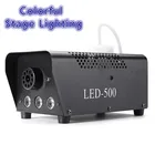 Дымовая машина, цветная со светодиодным освещением