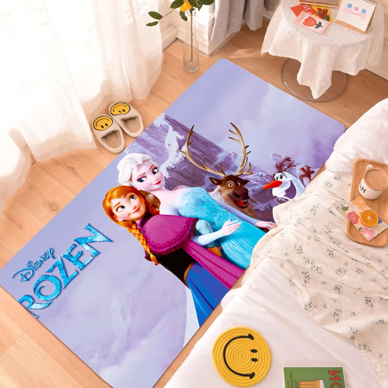 

Disney Frozen Baby Play Mat Non-slip Carpet for Living Room Area Rug Kid Bedroom Game Floor Mat Crafts Gift Home Decor