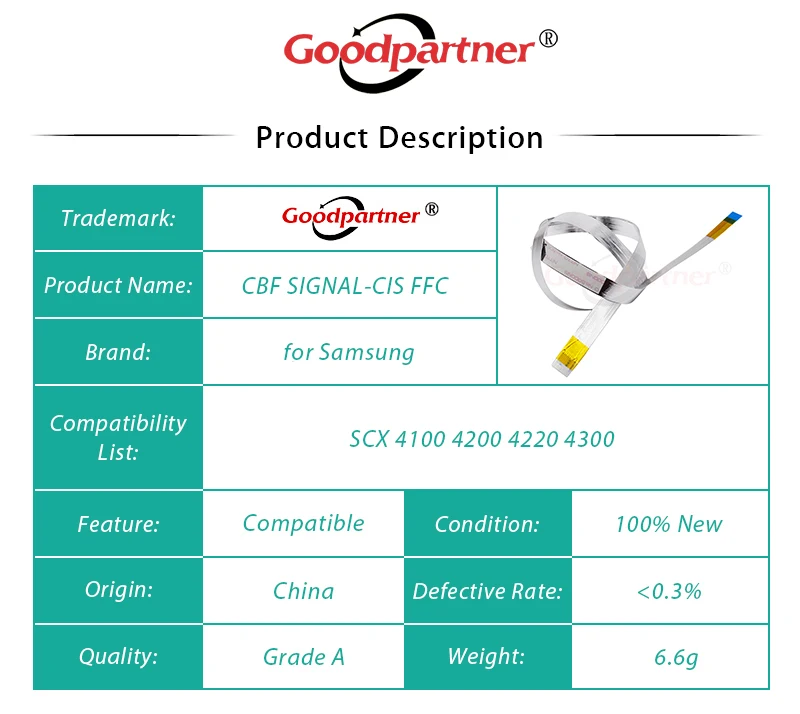 5X JC39 00358A сканирования кабель CBF сигнала СНГ FFC Для Samsung SCX 4100 4200 4220 4300 для XEROX WorkCentre