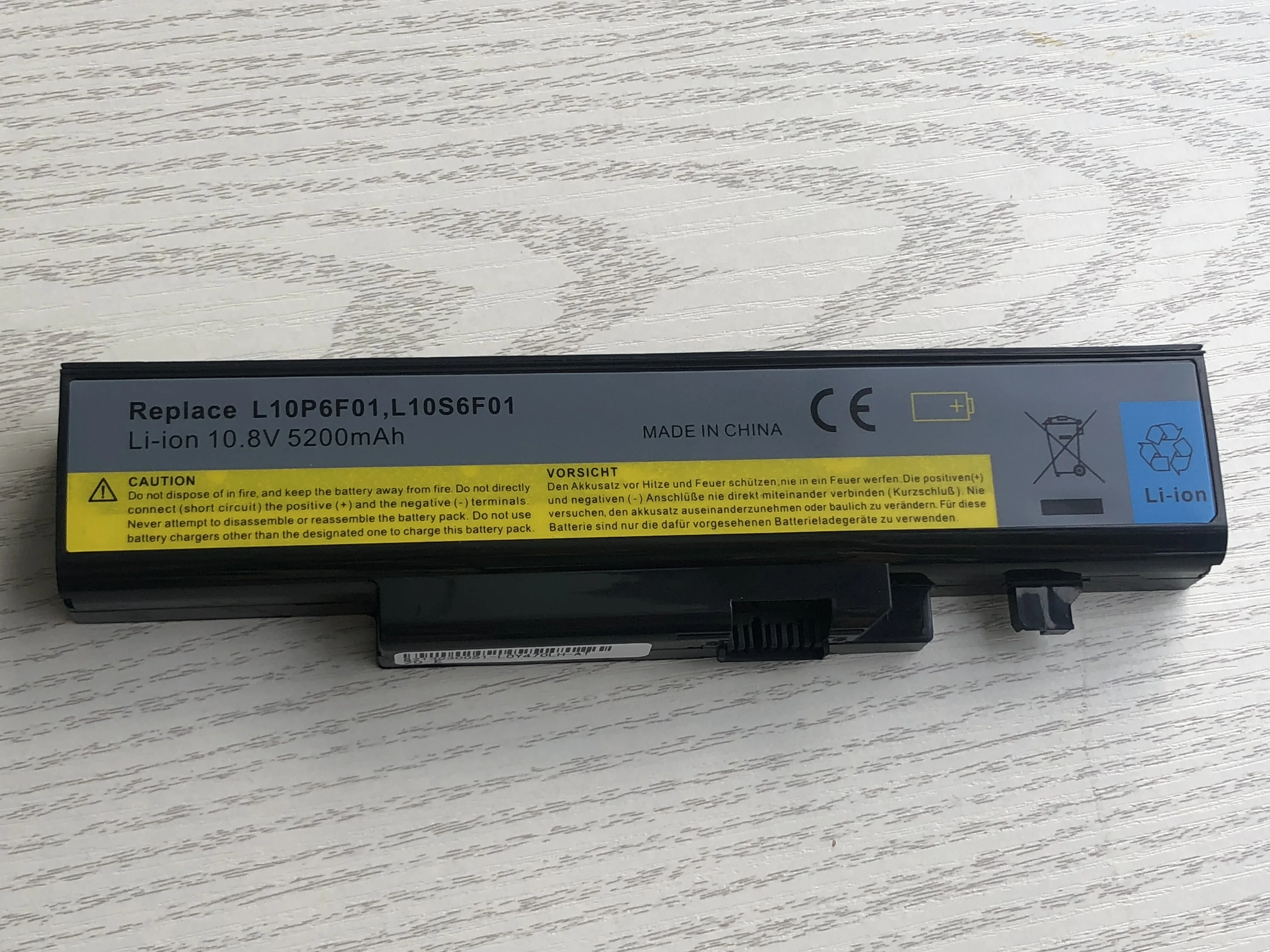 Аккумулятор для ноутбука Lenovo IdeaPad Y470 Y470A Y570 Y570A 57Y6625 57Y6626 L10C6F01 L10P6F01 L10S6F01 бесплатная