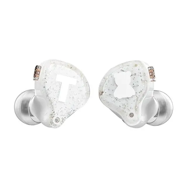 Silver White TFZ S2 PRO Наушники 3,5 мм линейный тип 0,78 мм контактный HiFi музыкальный монитор DJ Studio стерео MP3 наушники - Цвет: Silver White