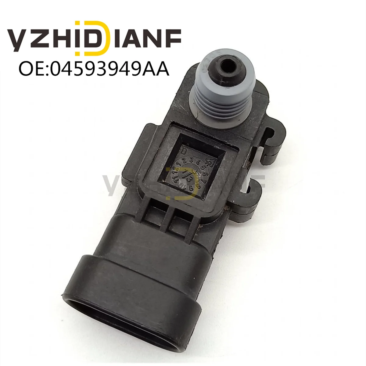 

1x Car Intake Air Manifold Absolute Pressure MAP Sensor 04593949AA For 2011-2019 Chrysle-r Dodge- Fiat- 04593949AB 4593949AA