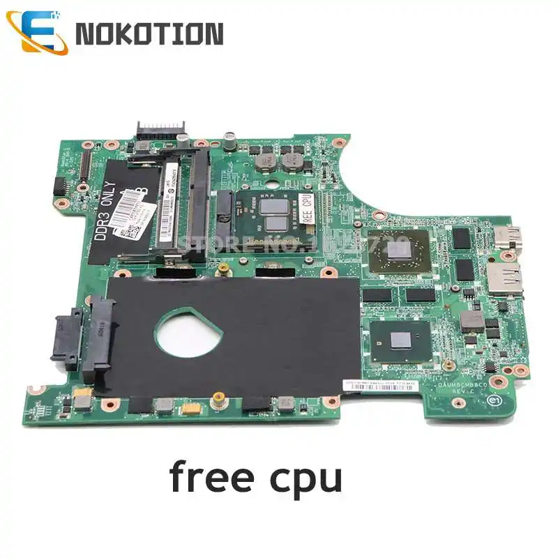

Материнская плата NOKOTION для ноутбука Dell Inspiron 14R N4010 DAUM8CMB8C0 CN-0951K7 0951K7 951K7 DDR3 HM57 HD 5650 1 Гб