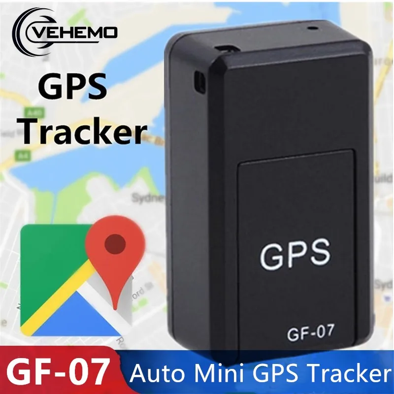 Мини GPS трекер GF-07 Магнитный SOS устройства слежения для автомобиля определения