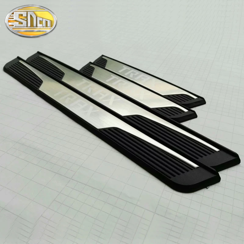 4 шт. Высококачественная накладка из нержавеющей стали на накладку Накладка