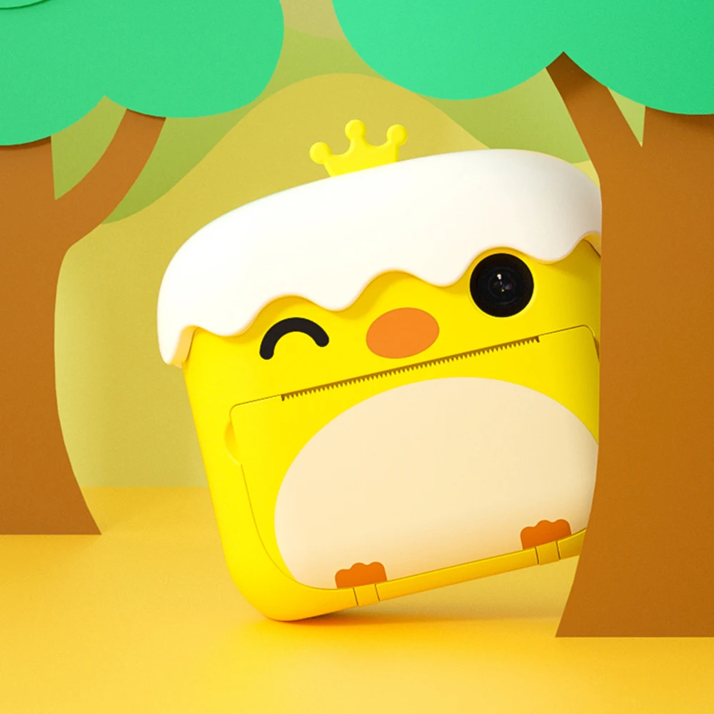 Детская Цифровая видеокамера мгновенная печать камера игрушка для детей