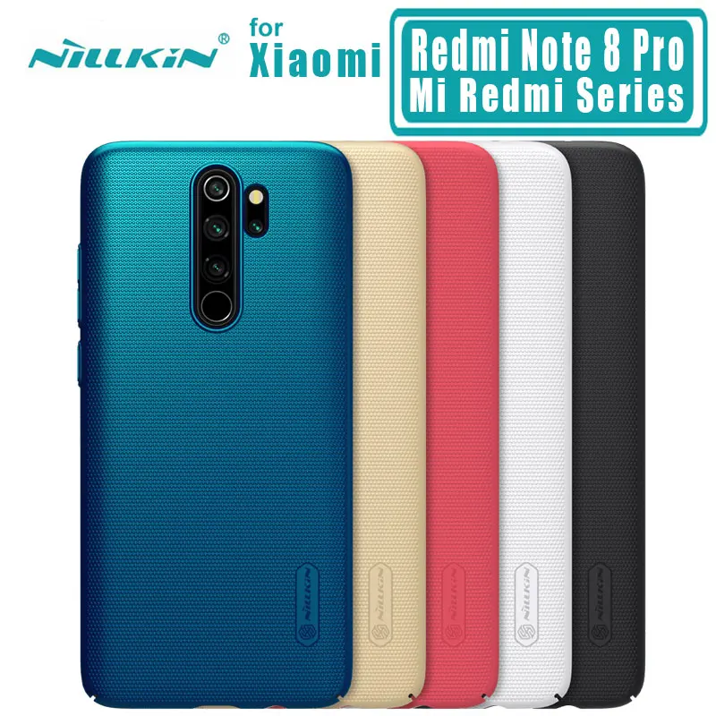 Чехол Nillkin для Xiaomi Redmi Note 8 7 Pro матовый защитный чехол задней панели ПК 8Pro
