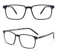 fashion cool men ultralight pure titanium full rim frame custom made myopia glasses 1 to 6 and reading glasses 1 to 4