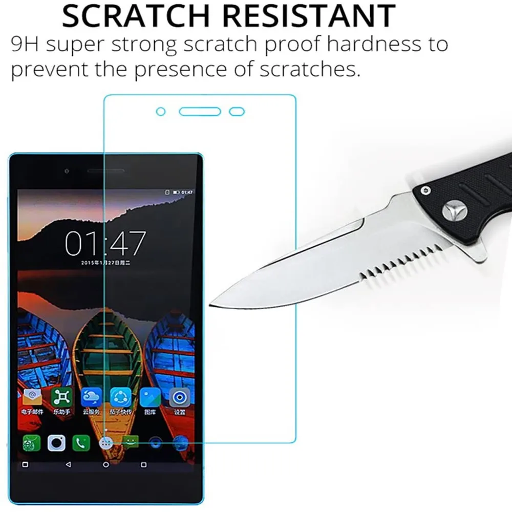 Закаленное стекло 9H для Lenovo Tab 3 7 Essential 0 дюйма защита экрана TB3-710 710I 710F