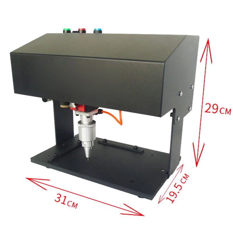 Metal Pneumatic Marking MachineSmall Signage Nameplate Aluminum Stainless Steel Engraving Machine Coding | Инструменты