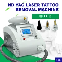 q switched 1064nm 532nm q switch nd yag laser tattoo removal machine black doll carbon peeling
