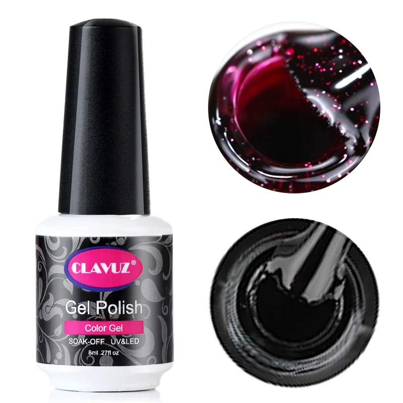 CLAVUZ 4 шт. набор гель-лаков для ногтей нужно отмачивать маникюрные светодиодные