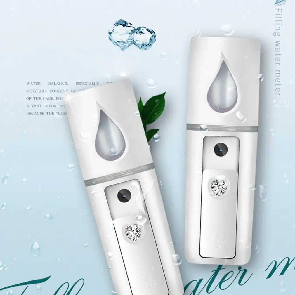 Handheld Cold Spray Hydrating Instrument Facial Humidifier Usb Charging Nano Steaming Face Beauty Sprayer |