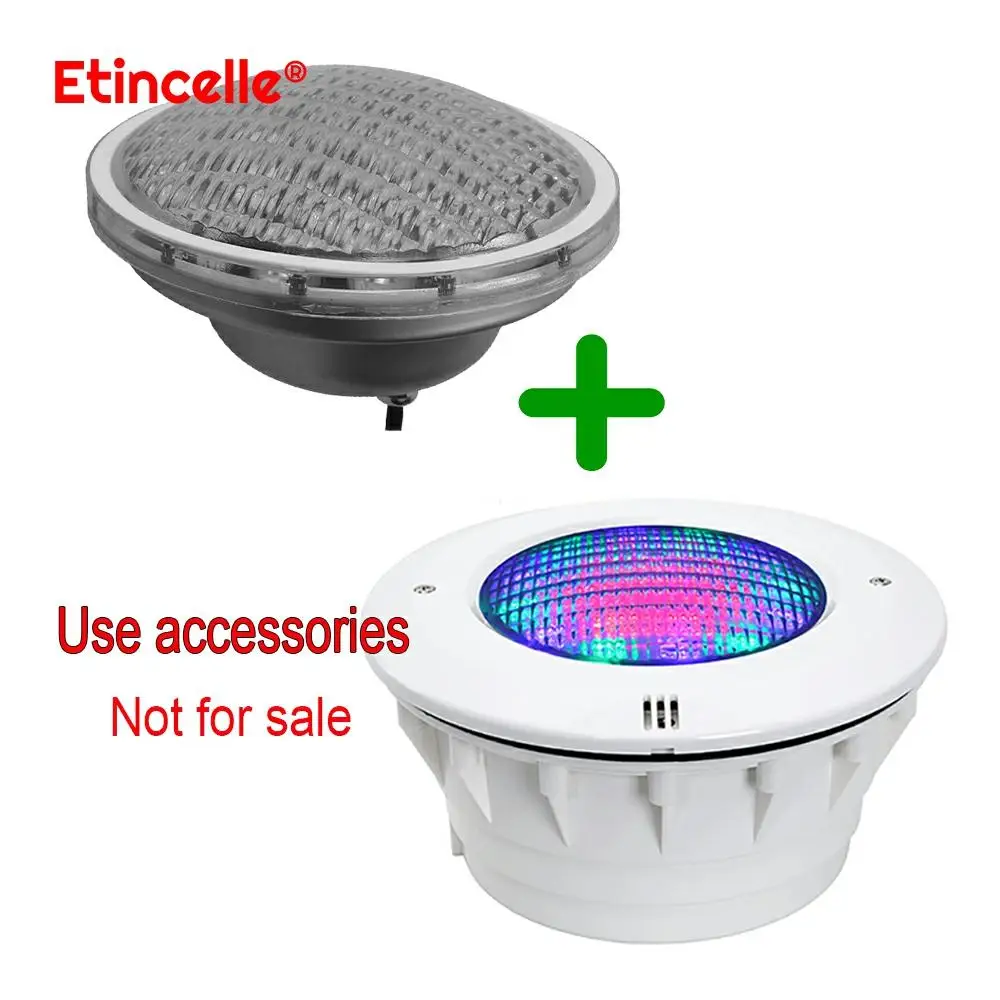 

Aquarium light Underwater lamp Swimming pool for cottages Pond fountain outdoor for garden holiday Rgb par56 with remote control