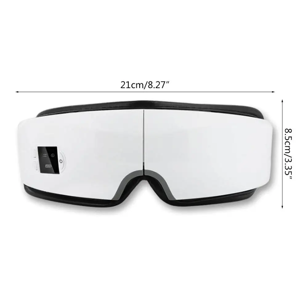 

Portable Eye Massager Wrinkle Fatigue Relieve Hot Compressing Air Pressure Vibration Therapy Massage Eyes Care Device