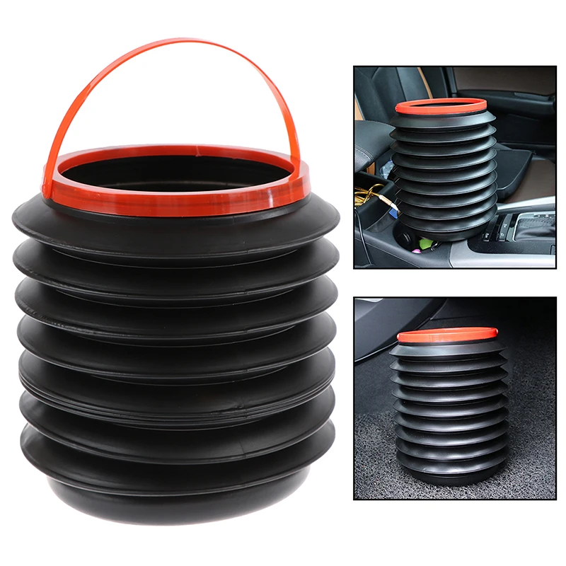 1 шт. автомобильный бочонок ведро для мусора многофункциональное автомобильное