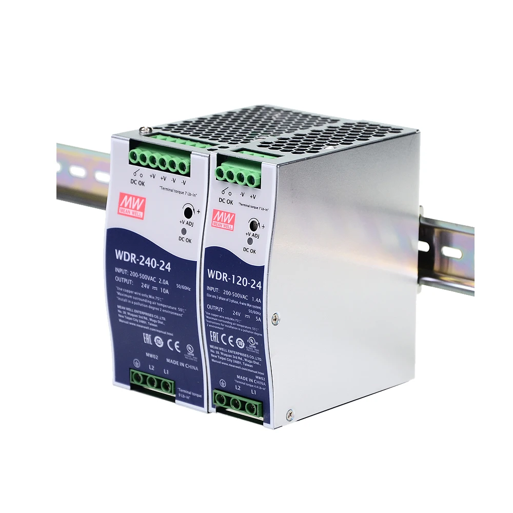 Mean Well WDR-240-48 240-В переменного тока входное напряжение meanwell DC 48 В 5a Вт Промышленный