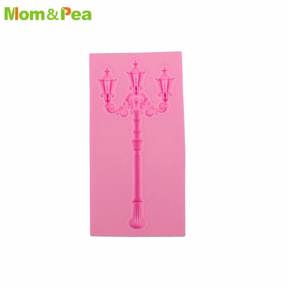 

XK600 Iron Art Lamp Shaped Silicone Mold Gum Paste Chocolate Ornamental Fondant Mould Cake Decoration Tools