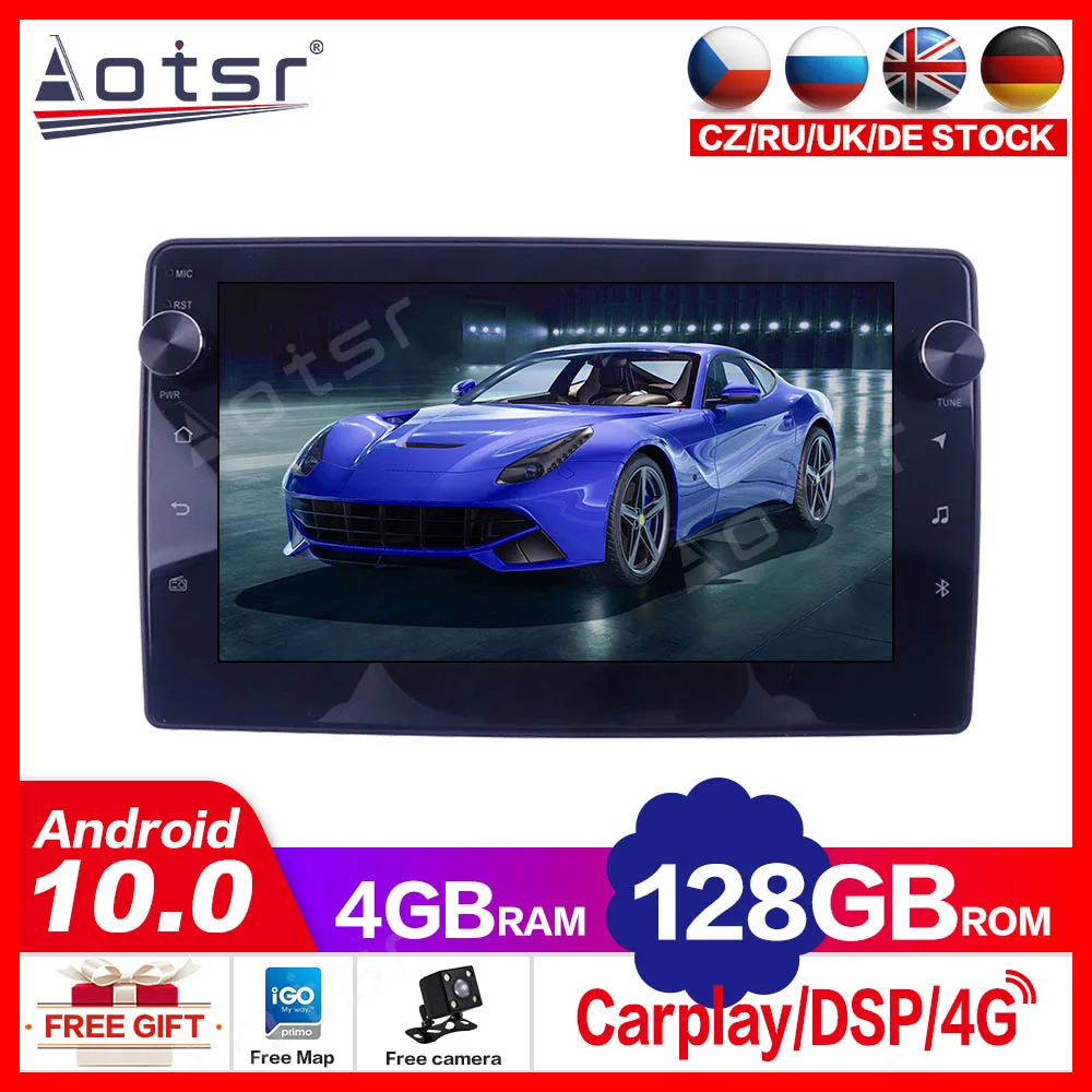 

4 + 128G для Honda Mobilio 2 Amaze 2013 - 2017 Android, Автомобильный мультимедийный плеер, GPS-навигация, автомобильный стереомагнитофон, радио