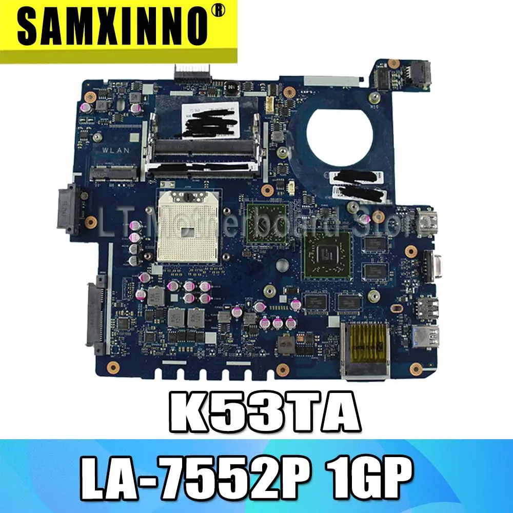 QBL60 LA-7552P Материнская плата Asus K53Z K53TA K53TK K53T X53T X53TA X53TK материнская плата для ноутбука USB 3,0 DDR3