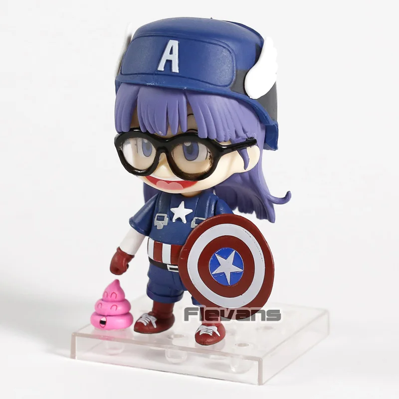 Экшн-Фигурка Капитан Америка из ПВХ Dr. Slump Arale Norimaki Коллекционная модель игрушка |