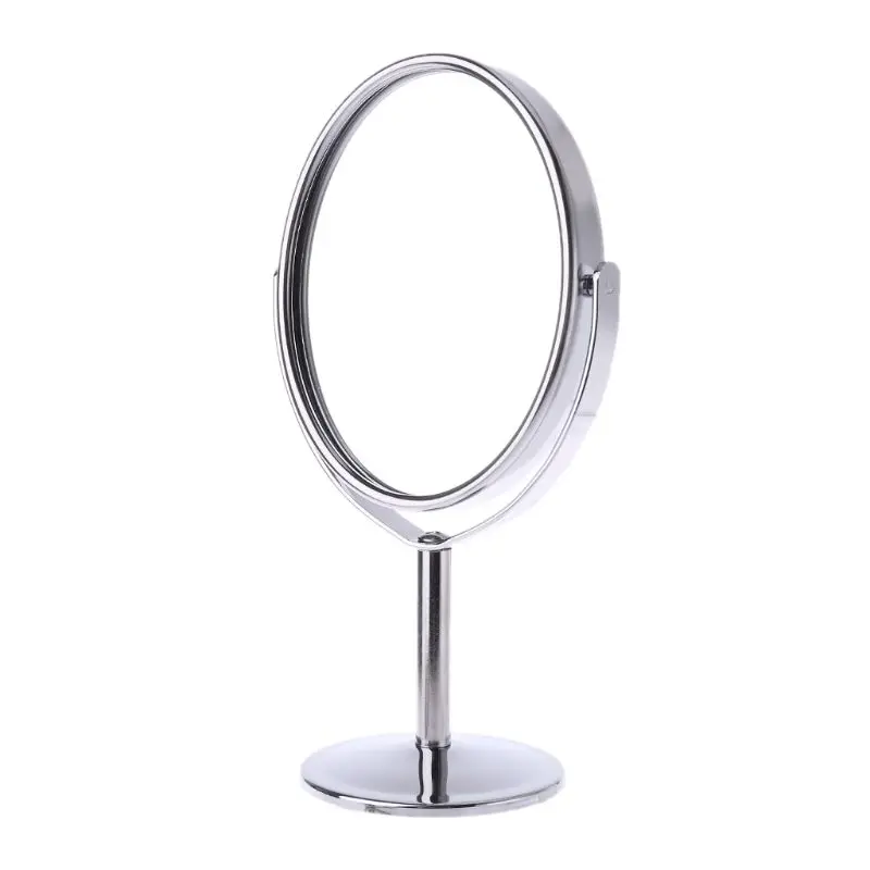 

H7JC Beauty Makeup Cosmetic Mirror Double-Sided Normal Stand Mirror