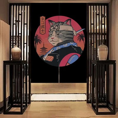 Занавеска для окна в японском стиле | Дом и сад