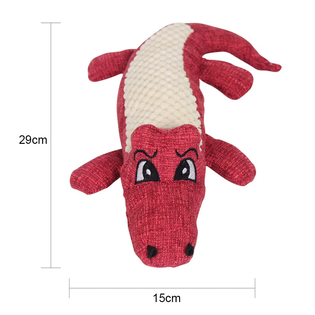 

1Pc Halloween Pet Dog Puppy Cute Crocodilian Shaped Molar Vocal Squeak Bite Chew Toy Sound Toy For Dogs Supplies