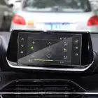 7-дюймовый 10-дюймовый экран GPS-навигации, стеклянная пленка, экран дисплея, пленка для управления для Peugeot 2008 2019 2020, автомобильные аксессуары