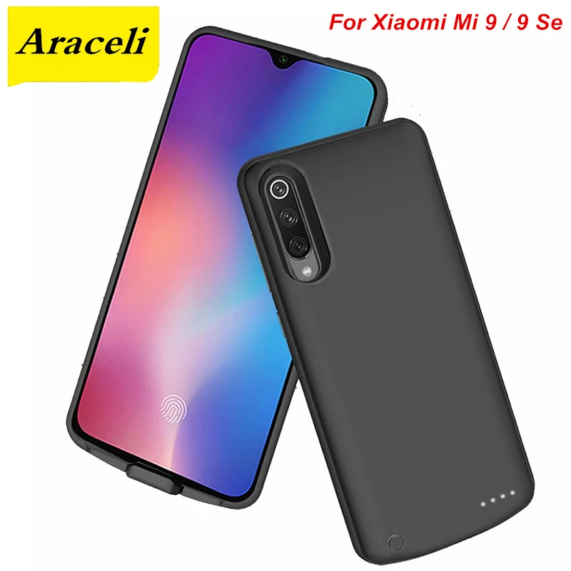 Чехол аккумулятор для Xiaomi Mi 9 SE 6500 мАч|Чехлы с аккумулятором| |