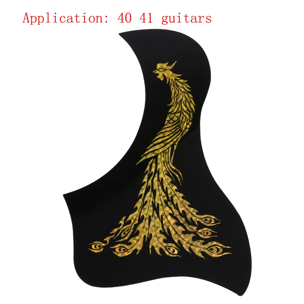 Акустическая гитара pick guard pick Guard Dickquard самоклеящаяся целлюлоидная пластина для 4" 40" 3" 38" аксессуары для гитары - Цвет: Type 10