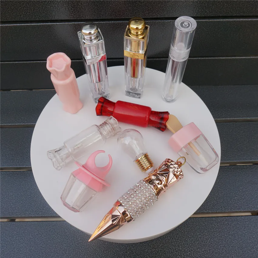 Пустой многие виды контейнеры бальзам для губ пластиковая губная трубка