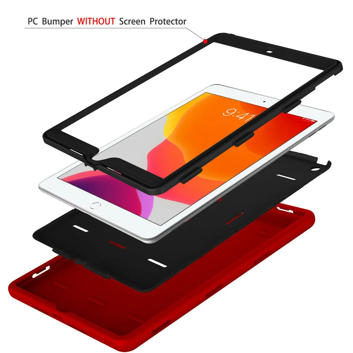 Чехол для Apple iPad 10 2 &quot7 го поколения 2019 противоударный Гибридный защитный чехол