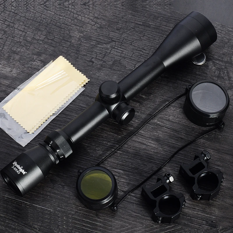 Бу 3 9x40 Riflescope охотничий снайперский область олень прицел охотничьи прицелы