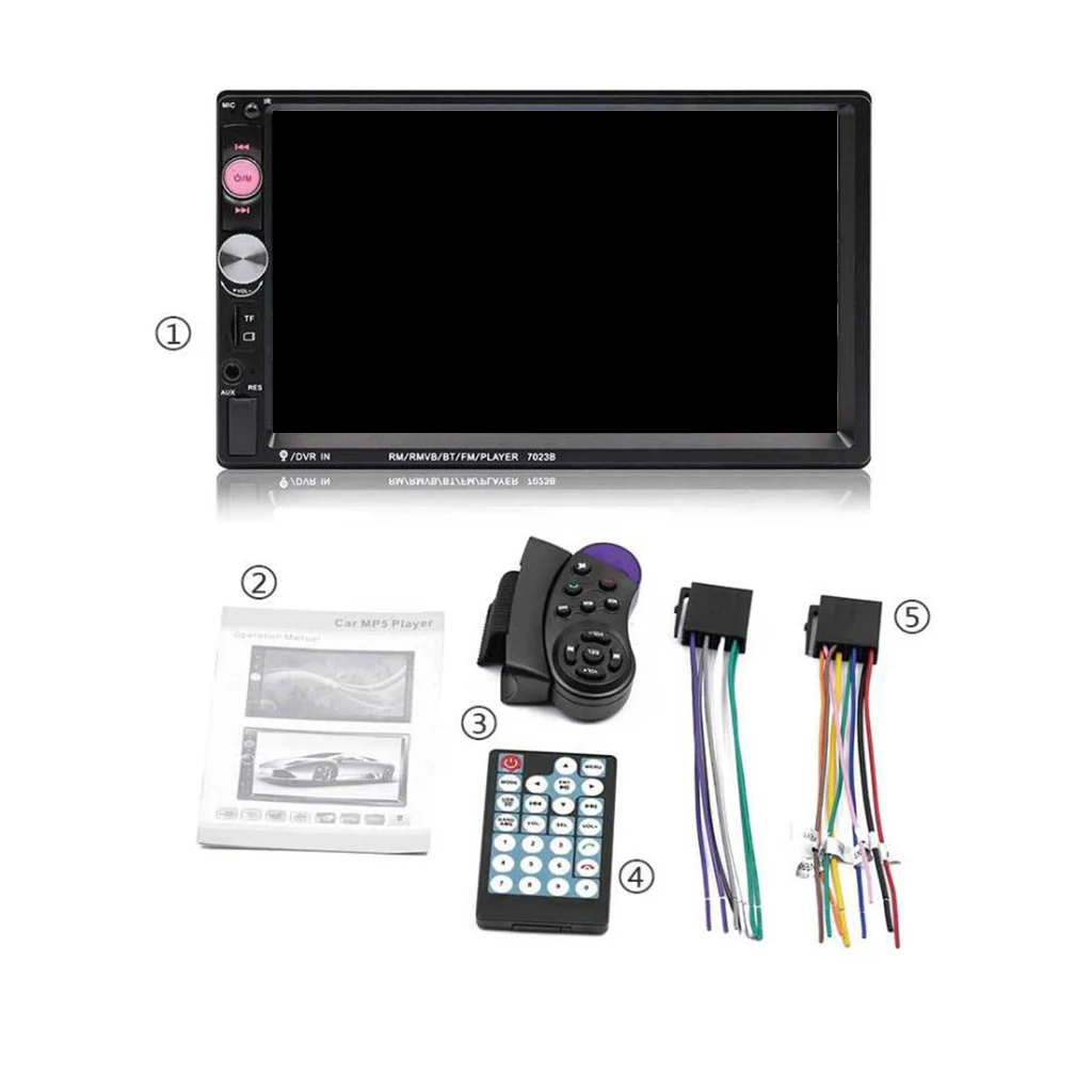 

2 Din MP5 7 "Bluetooth