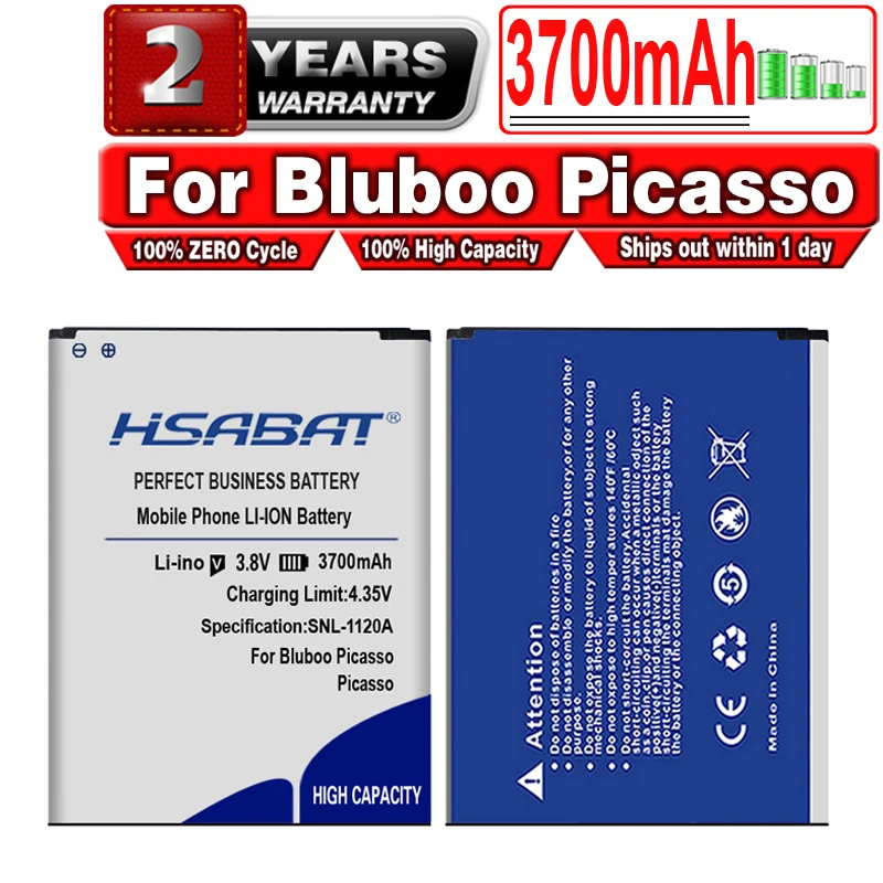 Аккумулятор HSABAT Picasso 3700 мАч для Bluboo с номером отслеживания | Мобильные телефоны и